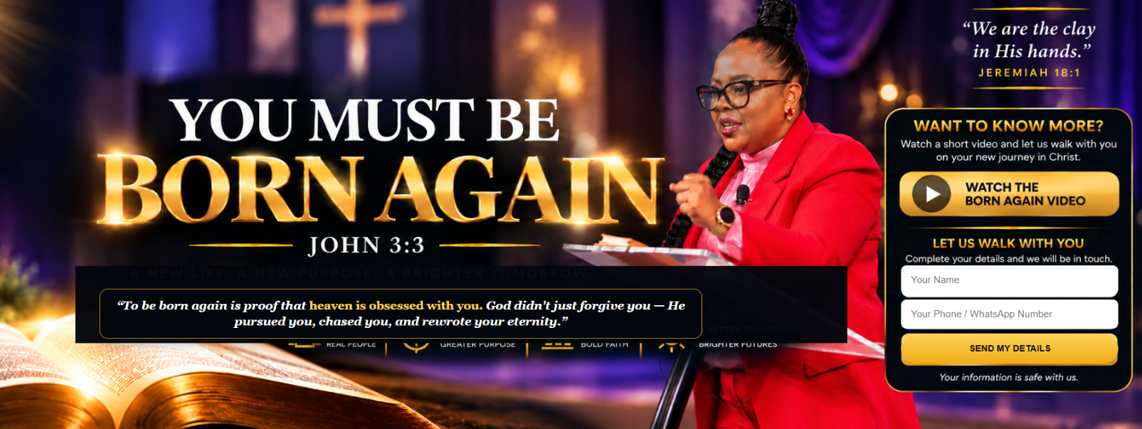 You Must Be Born Again — John 3:3