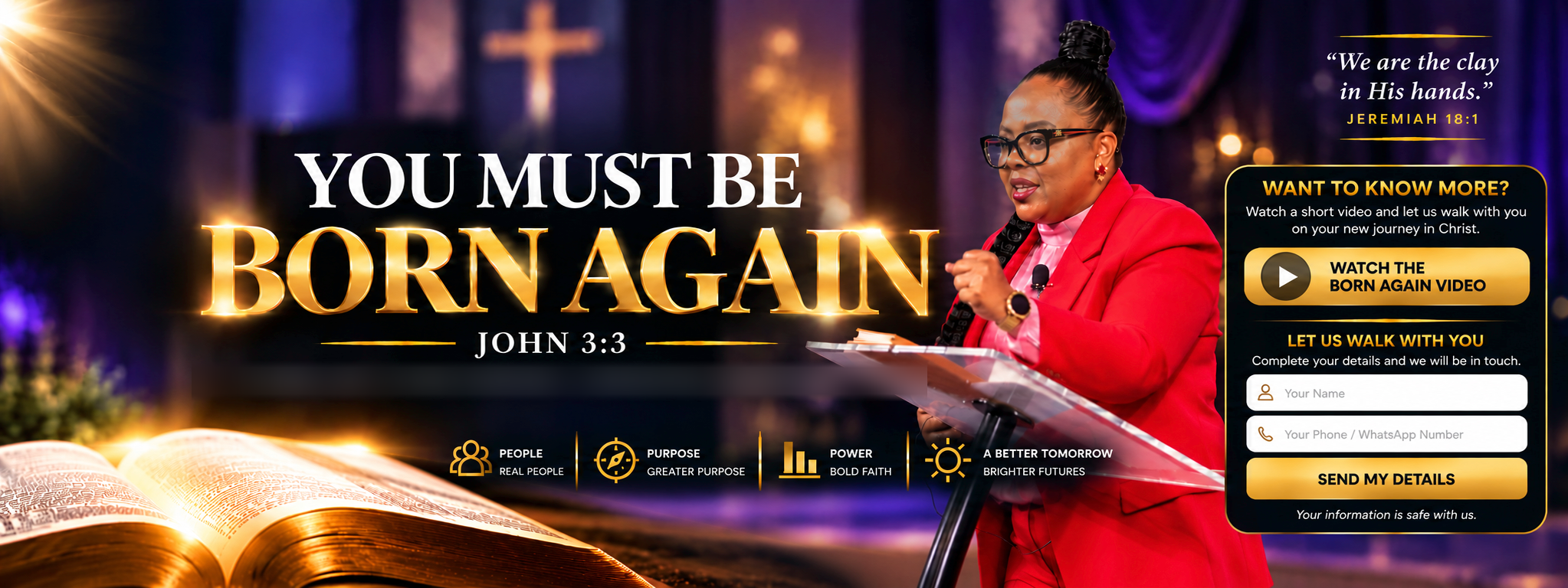 You Must Be Born Again — John 3:3